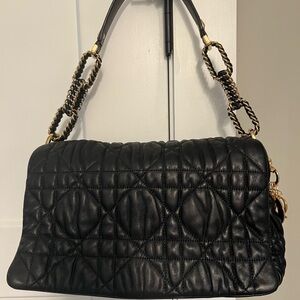 Dior Cannage quilted large Flap